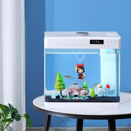 Suspended Hayao Miyazaki broom girl fish tank landscaping decorative ornaments aquarium living room ornamental interior floating pendant