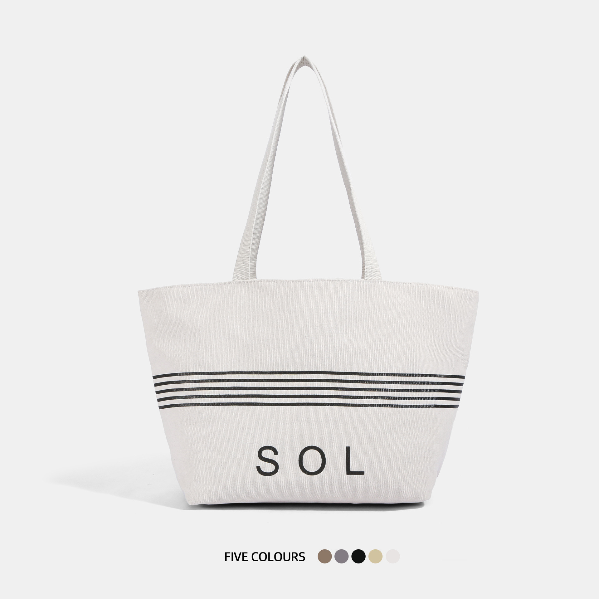 Casual Large Capacity Canvas Bag For Women 2026 New Arrival Versatile Shoulder Bag Tote Bag For College Students - Thumbnail 3