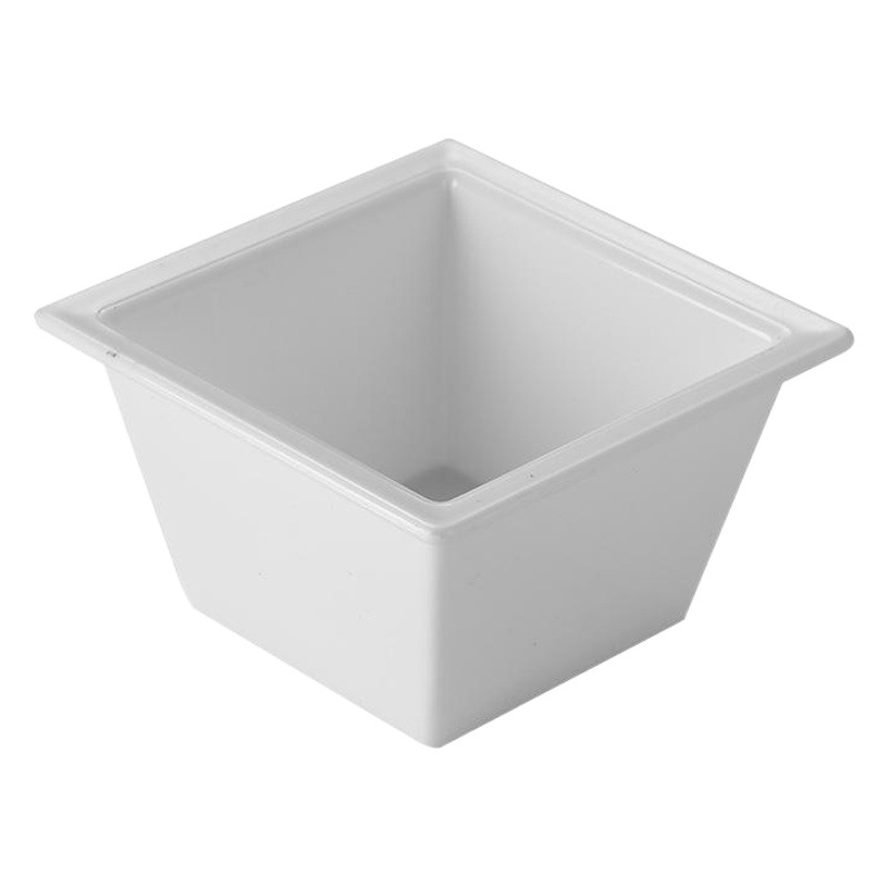 Multi-rejilla plato de bocadillo cuadrado plástico merienda comercial plato de fruta pequeña sala de estar transparente acrílico plato de fruta ventas directas de fábrica