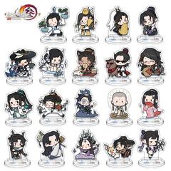 【Jian San X Cha Bai Dao Collaboration】6cm Acrylic Small Standee, Game Cartoon Campus Merchandise Wholesale and Distribution