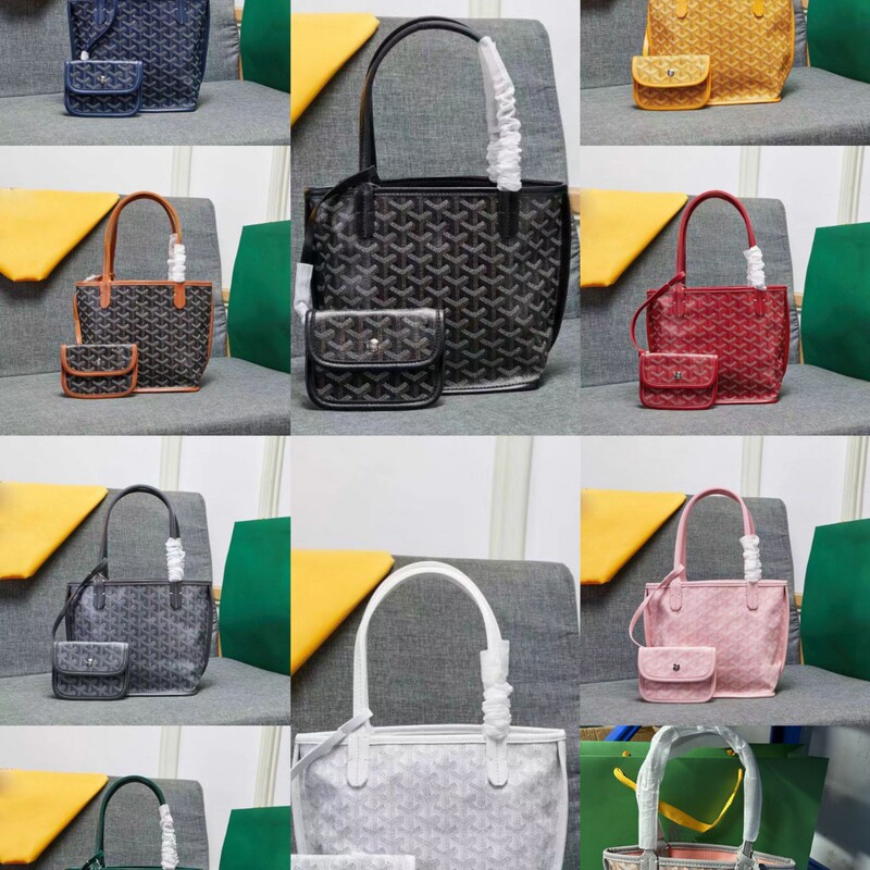Foreign Trade Goyard Goya Mini Tote Bag Vegetable Basket Mother-In-Law Shopping Bag Mini Shoulder Handbag Women's Bag