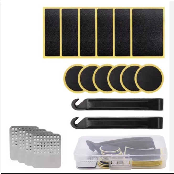 Parche de neumáticos sin pegamento para bicicleta palanca de neumáticos bicicleta de montaña bicicleta de carretera kit de reparación de neumáticos rápidos