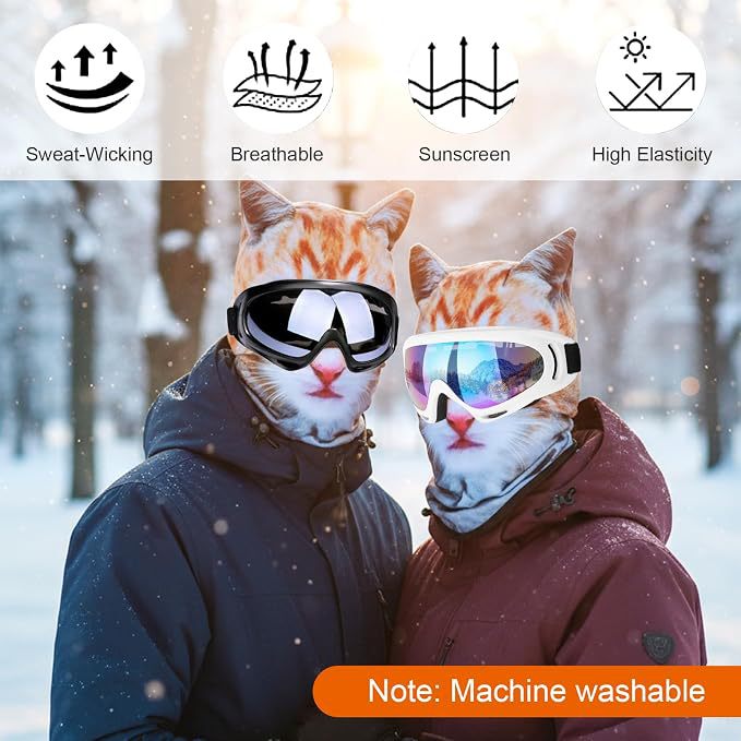 Cross-border 3D animal print face mask, sun protection face cover for outdoor sports, travel, cycling, and funny face mask
