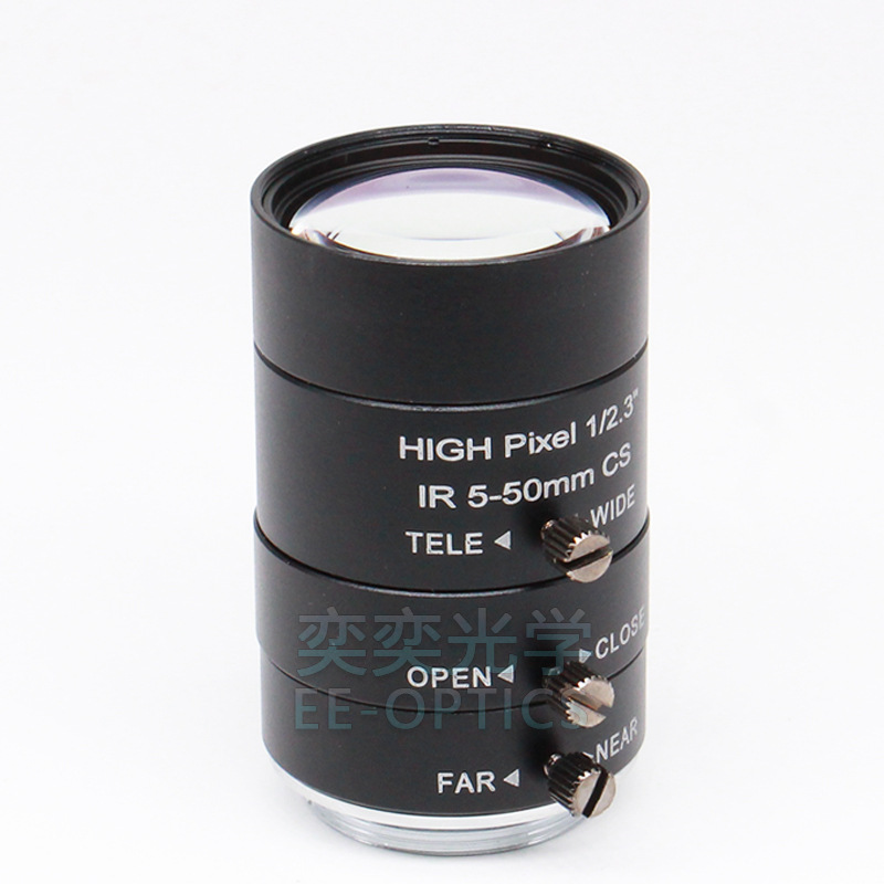 5-50MM 줌 렌즈 산업용 카메라 렌즈 CS 포트 1/2.3 나이트 비전 렌즈 머신 비전 렌즈