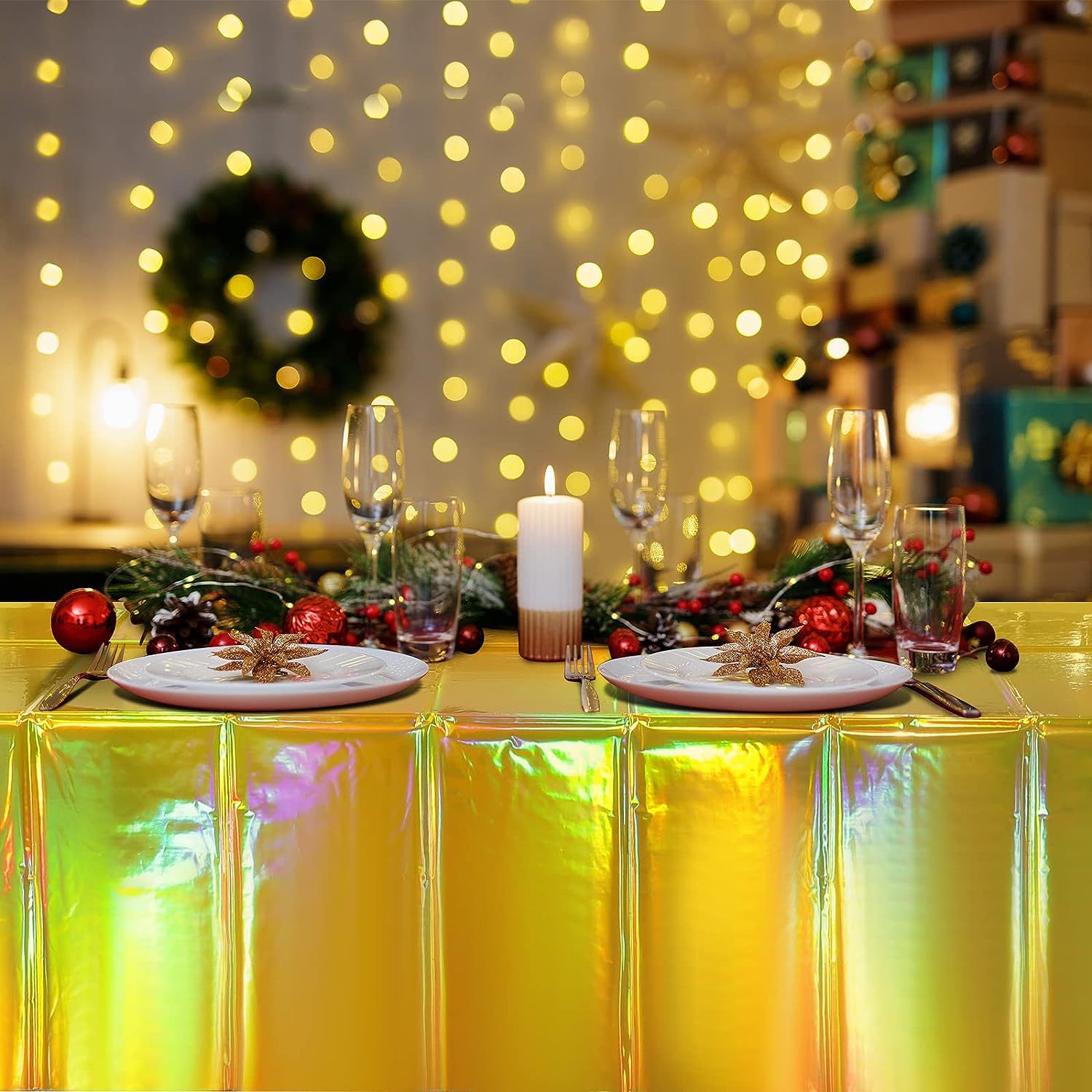 150g Weight tablecloth Event & Party Supplies 1 Piece Quantity Daily Occasion Plastic Material Gradient Color, Solid Color Pattern Simple Style Style Simple Style Gradient Color Solid Color Plastic Daily Tablecloth 3