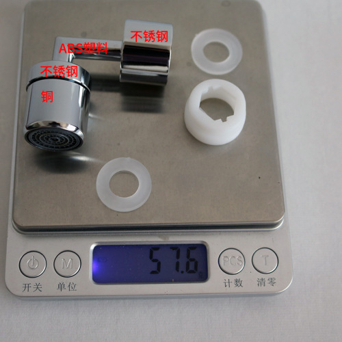 1080-degree articulated mechanical arm universal water faucet with swivel spray bubbler extensible spout splash-proof swivel arm