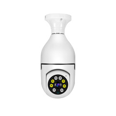 電球無線カメラ360度パノラマhd夜視フルカラー携帯電話リモートwifi電球ヘッド監視