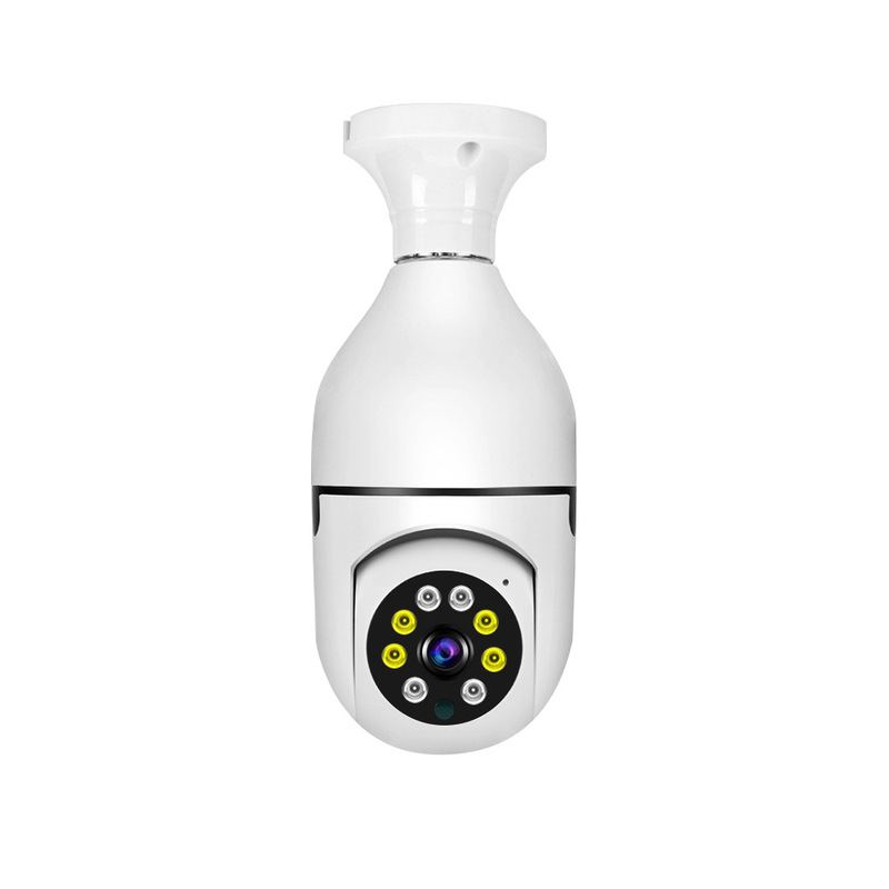 電球無線カメラ360度パノラマhd夜視フルカラー携帯電話リモートwifi電球ヘッド監視|undefined
