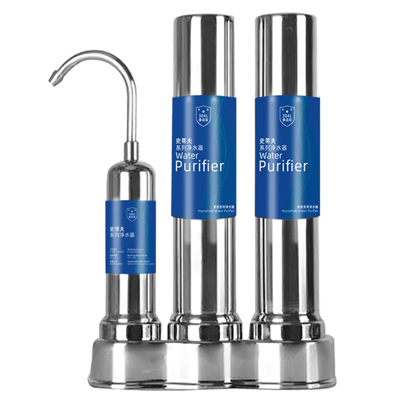 Purificador de agua Filtro de grifo Purificador de agua del grifo de agua potable directa doméstica Fábrica de suministro de ultrafiltración de cocina de acero inoxidable