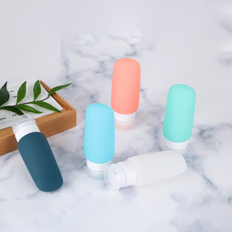 创意硅胶分装瓶户外旅行洗漱用品乳液挤压软管空瓶便携式分装瓶