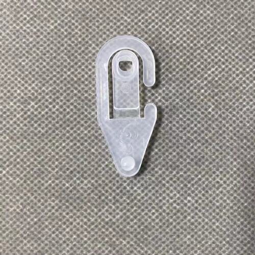 Plastic bag packaging hooks Panda clips Transparent paper box buckle hooks Plastic handles PP paper card hooks