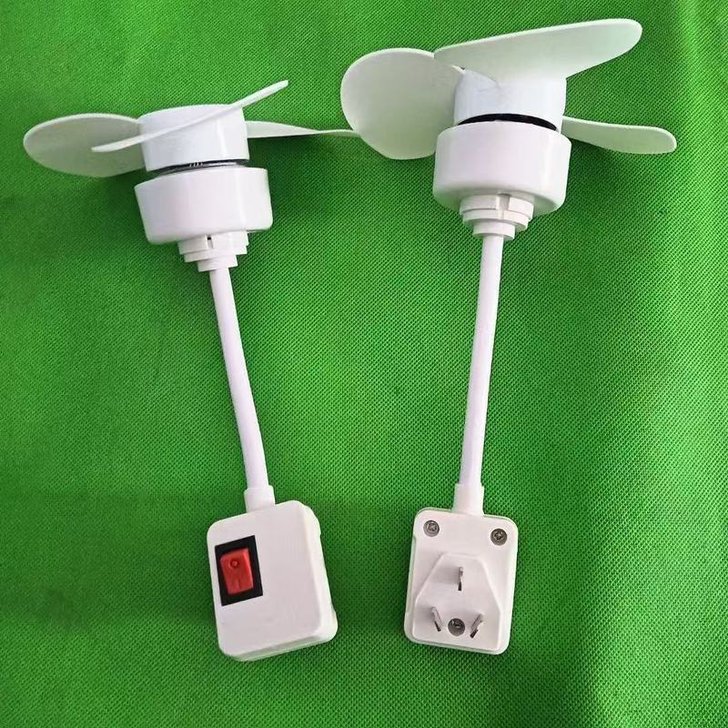超涼しいサイクロン万向三プラグ一体小ファン携帯型冷凍神器冷凍ファン家具|undefined