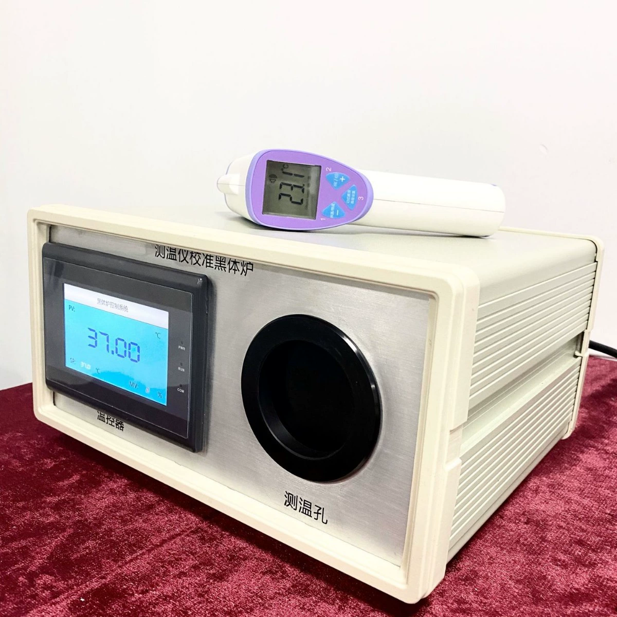 Портативный лобный термостат калибровка инфракрасный термометр калибровка печи для черного тела термометр калибровка печи для черного тела