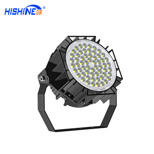 2023 foreign trade high pole lamp LED module splicing projection lamp football field illumination lamp sports field 100W lamp