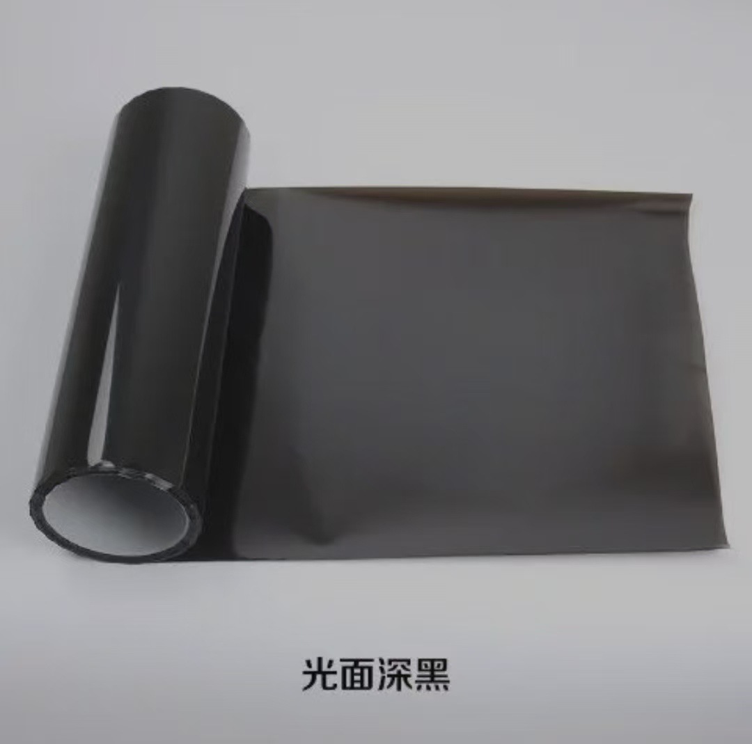 Car headlight protective film – Huà Hè Motorcycle Headlight Protection Film - star-black-30cm8m