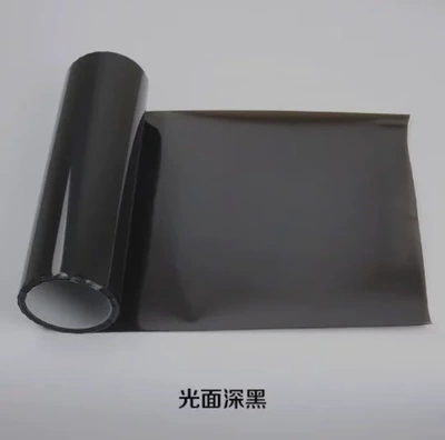 Protective Film, Car Light, Car headlight protective film - glossy-dark-black-30cm8m