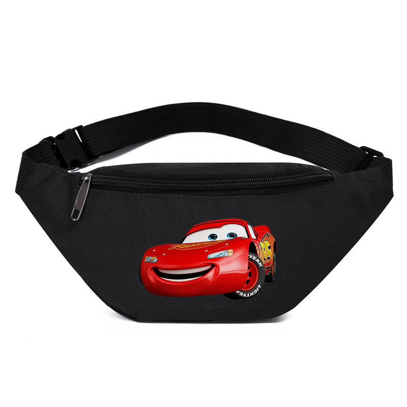 Cross-border New Flying Car Pattern Printed Waist Bag Outdoor Sports Running Mobile Phone Bag Multi-functional Riding Satchel