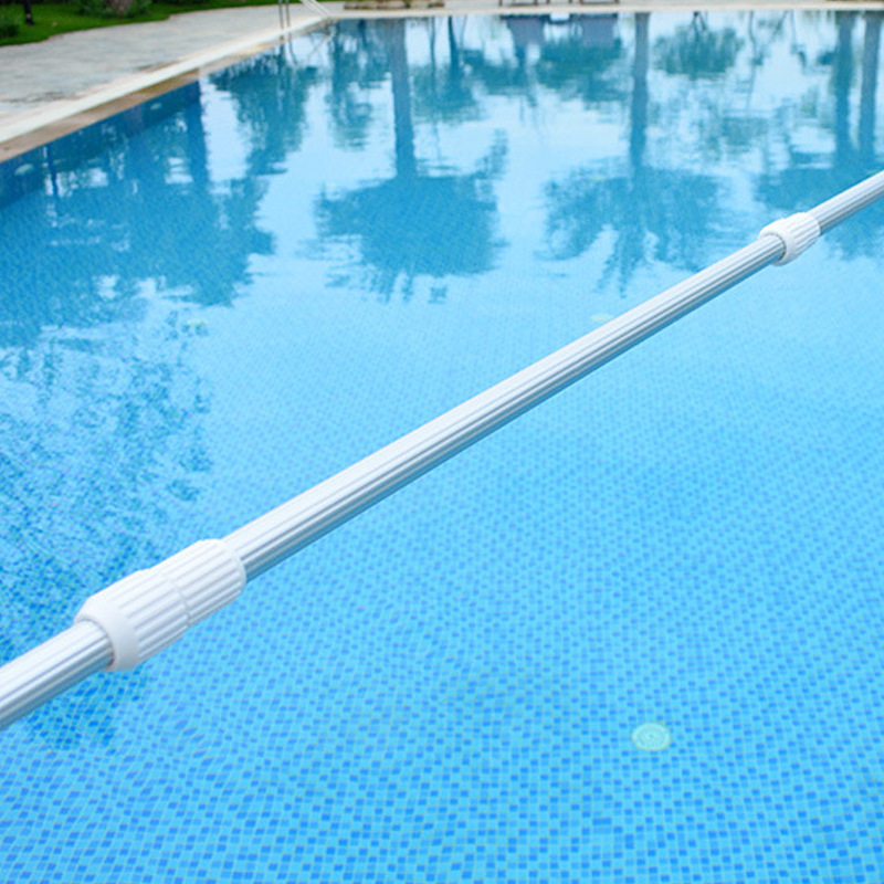 泳池伸缩杆救生杆 泳池捞叶网配伸缩杆 356789米救生杆伸缩杆