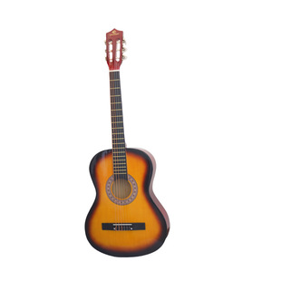 Hot Selling Best-Selling 38inch Wooden Guitar Ready-Made Folk Guitar for Beginners to Practice Flute Playing Instrument Playing Type