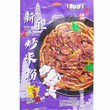 辣风芹新疆酱香炒米粉酱料包劲道干米粉粗粉方便速食炒米粉源工厂