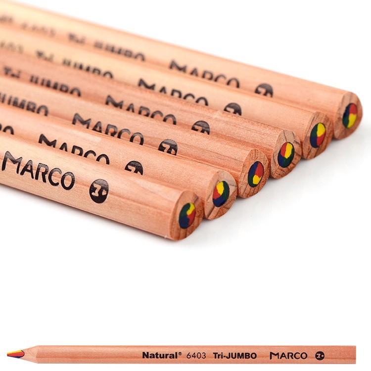Marco 6403 color núcleo lápiz registro Arco Iris DIY diario haciendo niños graffiti lápiz