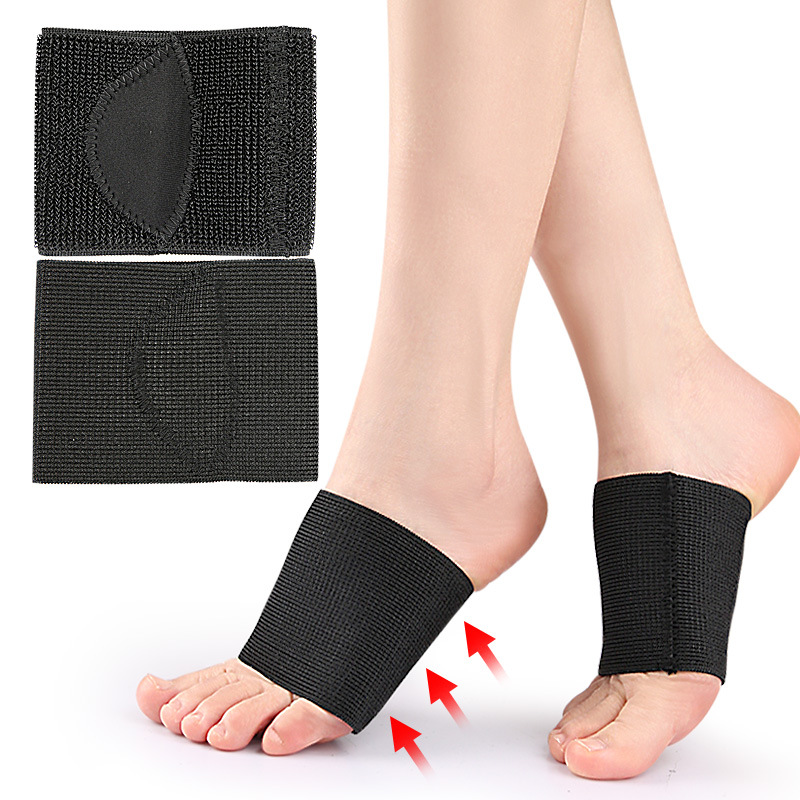 Elastic half insoles