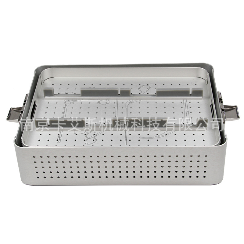 鼻窦镜器械消毒盒医疗配件医配淘医用器械消毒盒PPSU高分子铝合金