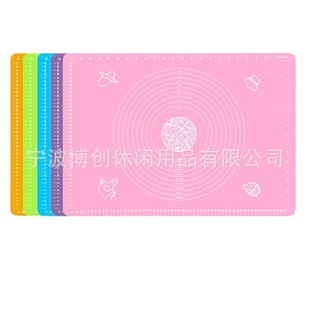 6 445 220g kitchen baking silicone mat food grade scale heat insulation chopping board and noodle cooking silicone kneading mat