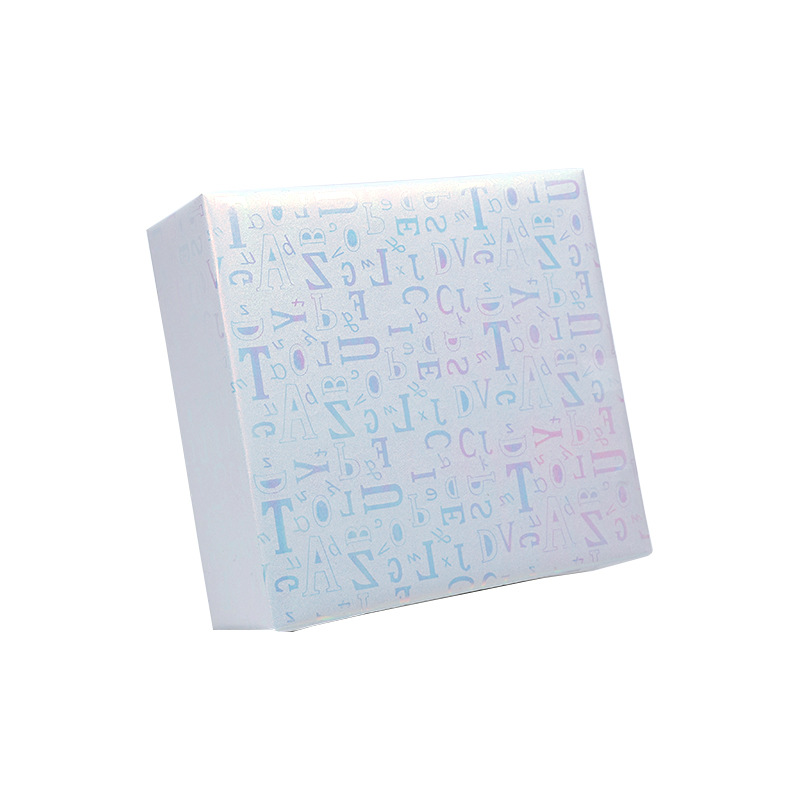 Papel de regalo de color azul de cebollas doradas transfronterizas regalo de cumpleaños del día de San Valentín de alto nivel de papel de embalaje de caja de regalo
