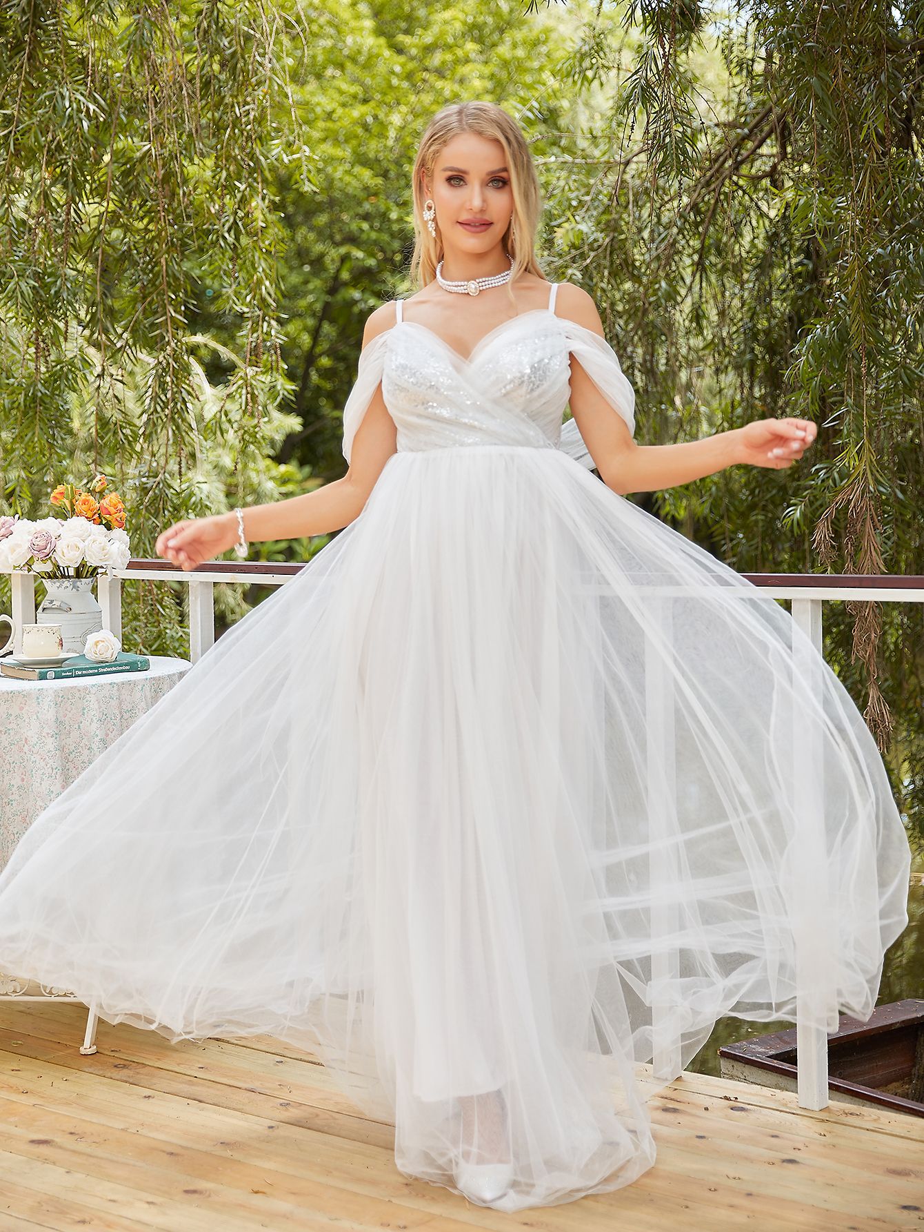 Europa y los Estados Unidos comercio exterior nuevo vestido de novia vestido de novia red vestido de gran oferta internacional