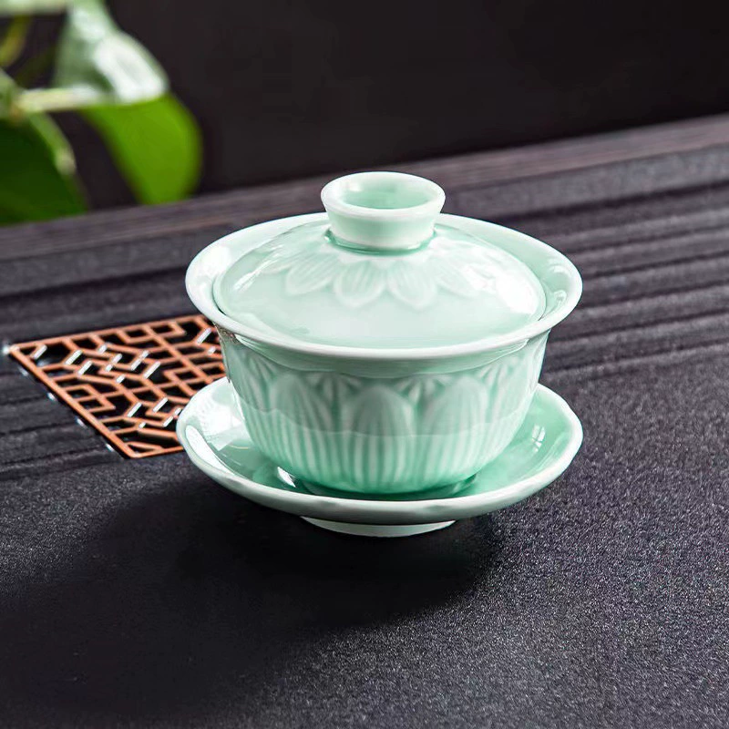 Tea set, ceramic tea cup, gift box, simple and elegant design