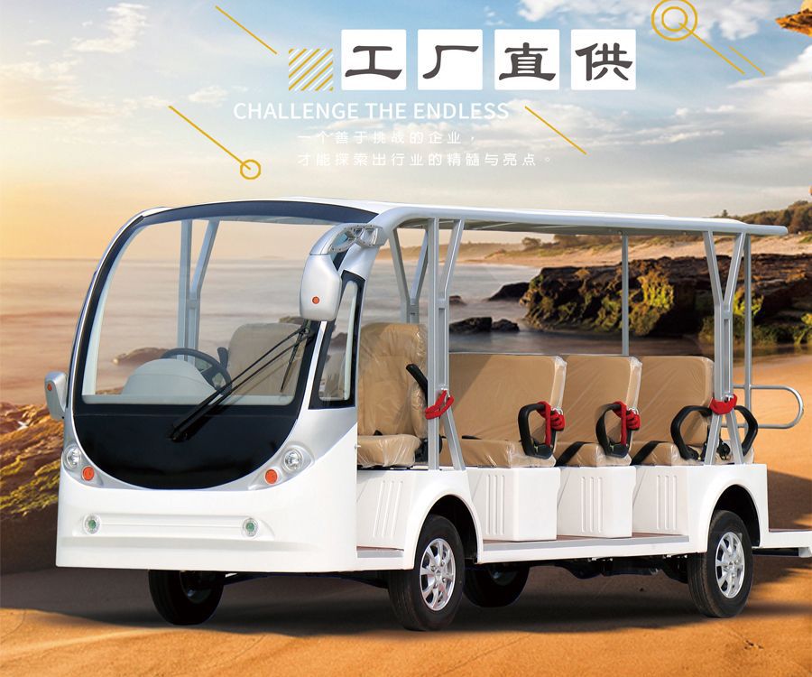 8-14 Seat Electric Sightseeing Car for Tourist Attractions, Sightseeing Vehicles for Scenic Spots, Electric Shuttle Buses for Tours