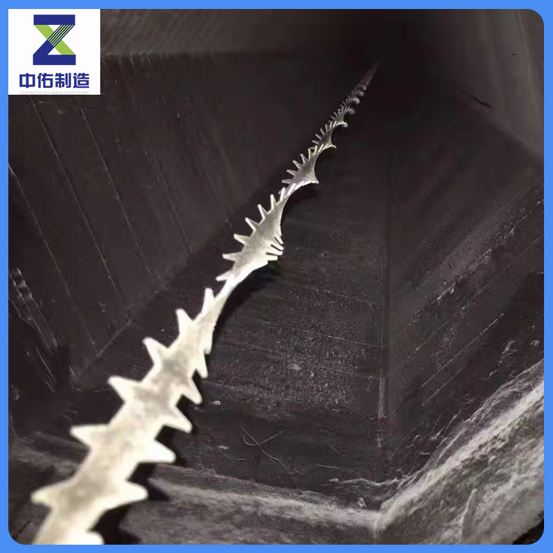 铅锑合金阴极线厂家加工生产鱼骨放电针锯齿形长c276电除雾极线