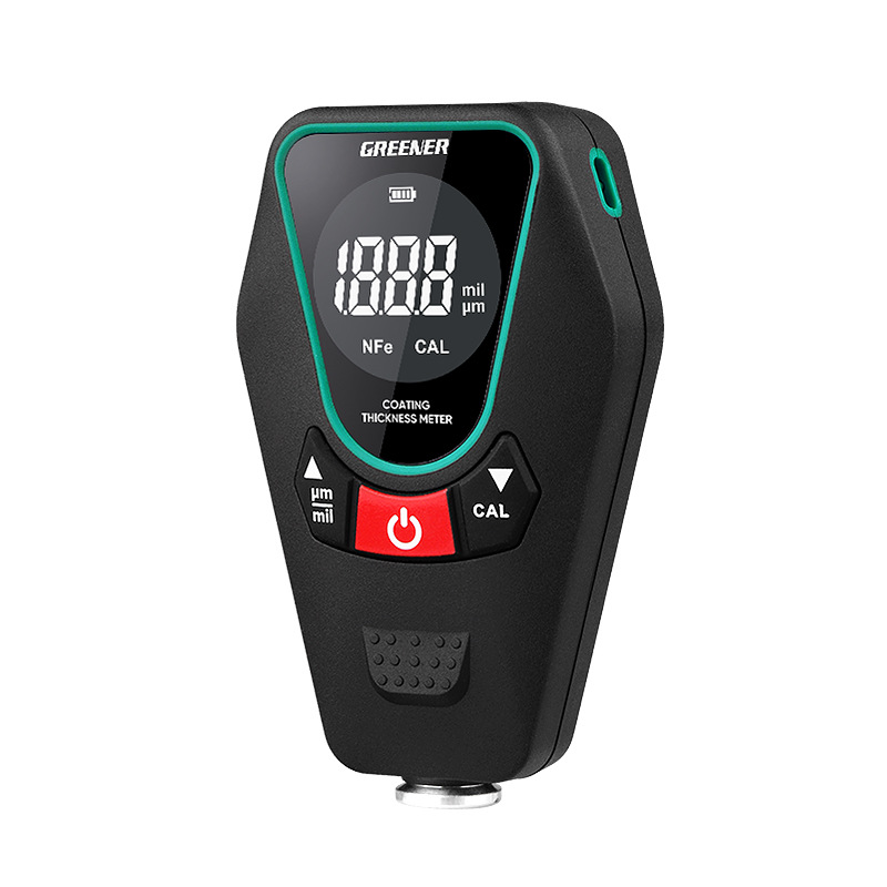 Medidor de Espesor de Recubrimiento Automotriz Digital para Pintura