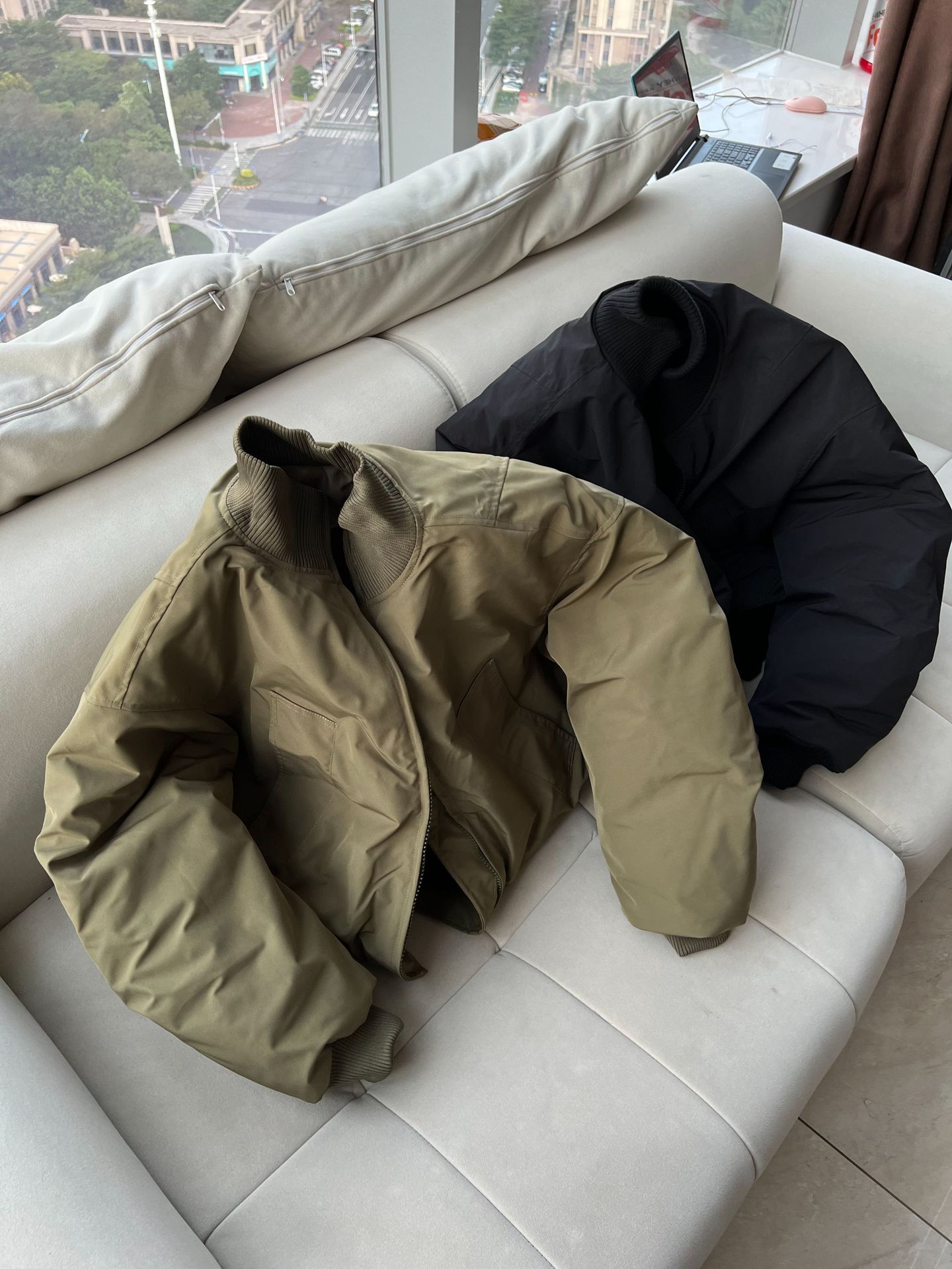 boy American Style Bomber Jacket Coat For Men, Autumn Winter, High-End Feel, Stylish Slim-Fit, Short Cotton Jacket,_viptrois.com