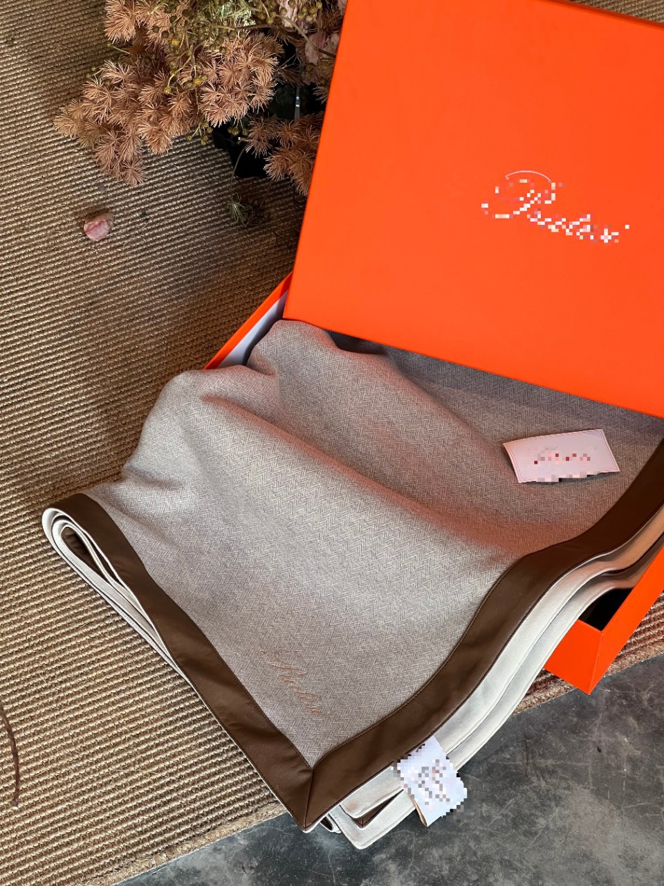 Korean Style Checkered Classic Black and White Stripesd Silk Scarf Women's High-End Simple Style 70cm Small Square Scarf Wholesale