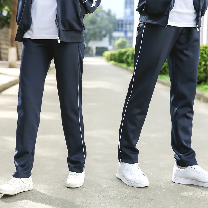 Uniforme de escuela de verano, pantalones de manga corta, ropa deportiva de escuela secundaria, ropa de escuela secundaria, ropa de clase de manga corta, chaqueta de verano