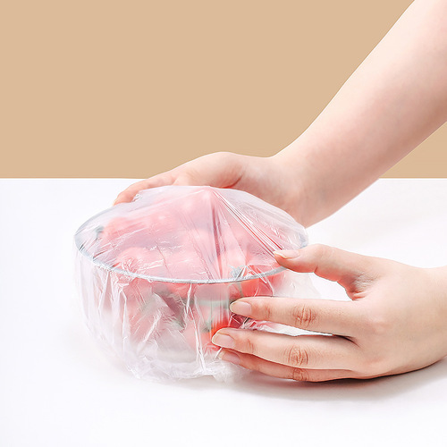 Wholesale disposable cling film cover sealed fresh-keeping bag cling film cover household refrigerator cling film wholesale