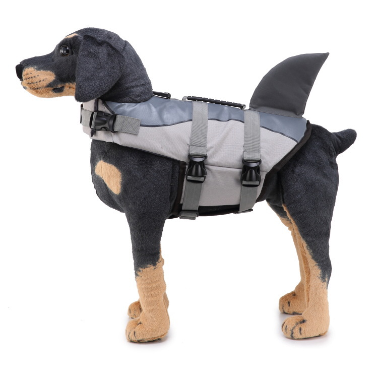 Reflective Buoyancy Dog Swimsuit Life Jacket Animal Shaped Pet Supplies For Small To Large Dogs_voghion.com