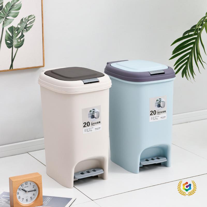 ✅ Manufacturer's Special Offer: Double-Opening Household Kitchen Trash Can with Lid, Foot-Operated, for Living Room and Bathroom ✅ Manufacturer's Special Offer: Double-Opening Household Kitchen Trash Can with Lid, Foot-Operated, for Living Room and Bathroom