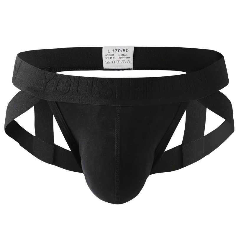Low-Waist Cotton Men's Thong Underwear, Sexy Men's Double Thong, Summer Breathable Underwear, Low-Waist Briefs, Hot-Selling Foreign Trade Product Low-Waist Cotton Men's Thong Underwear, Sexy Men's Double Thong, Summer Breathable Underwear, Low-Waist Briefs, Hot-Selling Foreign Trade Product