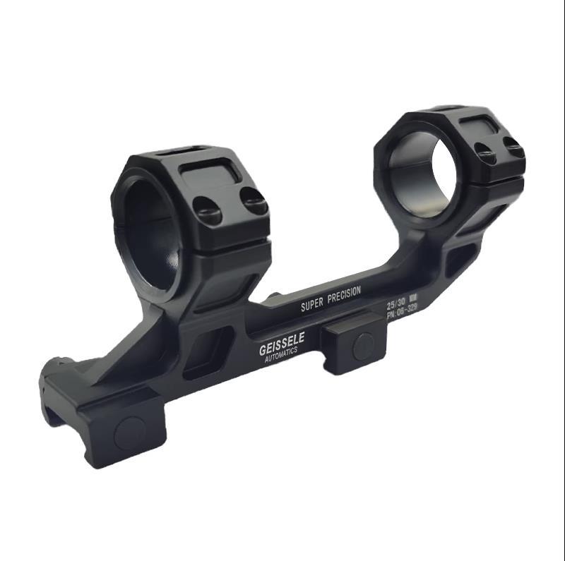 25.4 / 30mm soporte de linterna unida elevación de espejo puente de guía de metal blando Jinming9 comer pollo HK416 niños