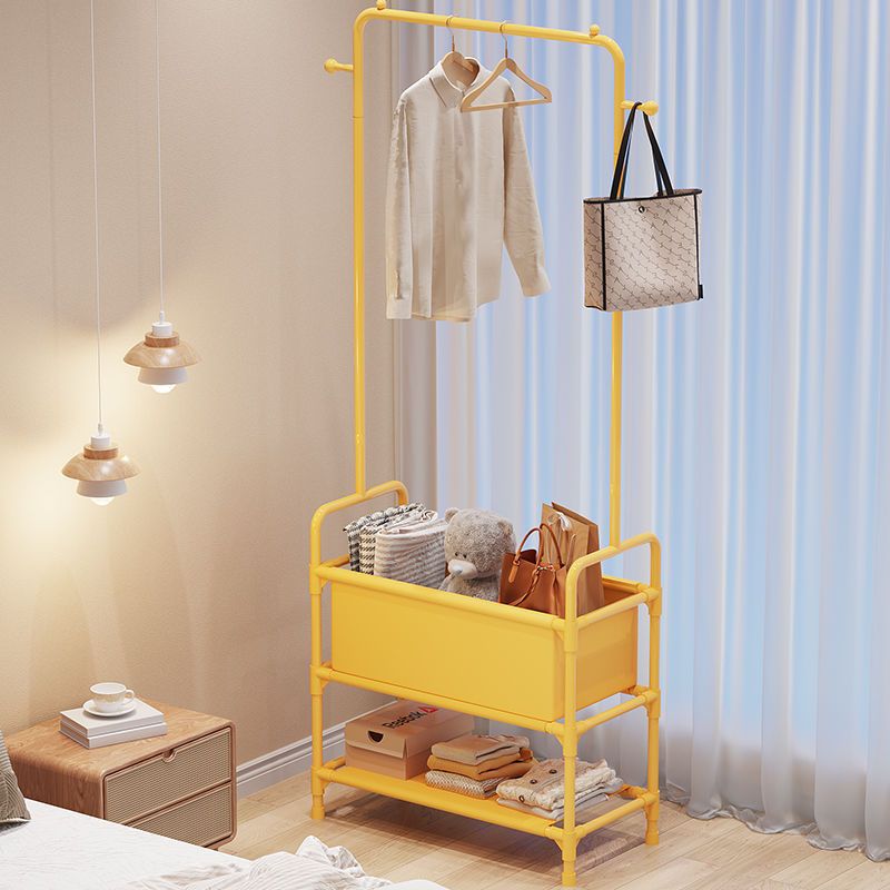 Drying Rack Bedroom Floor Hanger Bedside Clothes Changing Rack Storage Rack Household Doorway Hanging Bag Coat Rack