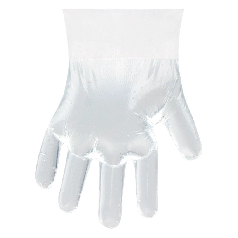 Jiajanli Медицинские одноразовые PE толстые нескользящие прозрачные пленочные перчатки стоматологическая больница специальные перчатки для осмотра