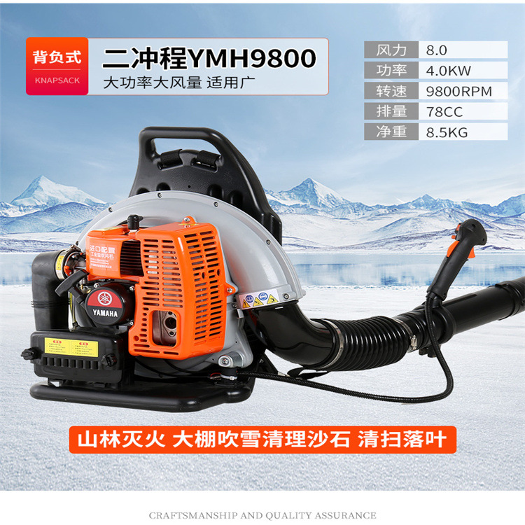 生产厂家风力灭火机 大功率背负道路吹雪机 森林消防吹风机
