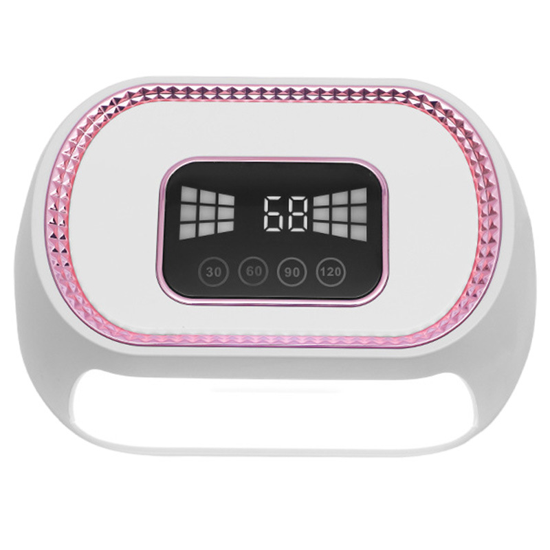 Lámpara de manicura transfronteriza 80W luz de alta potencia luz de terapia inteligente inducción UVLED manicura horneado luz de manicura especial