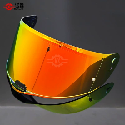 for Ls2 Ff811 Helmet Lens: Dəbilqə (Kaska) aksesuarları - ff811-gold-red