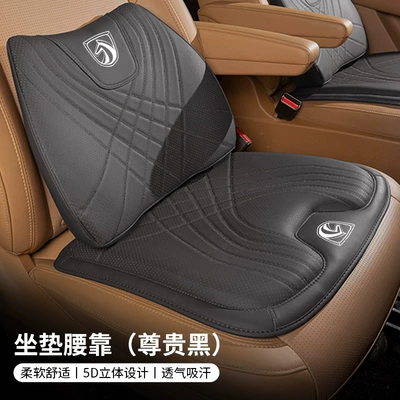 Cushion Lumbar Support Car Interior – Waist support - model-f-seat-cushion-lumbar-support-premium-black-baojun