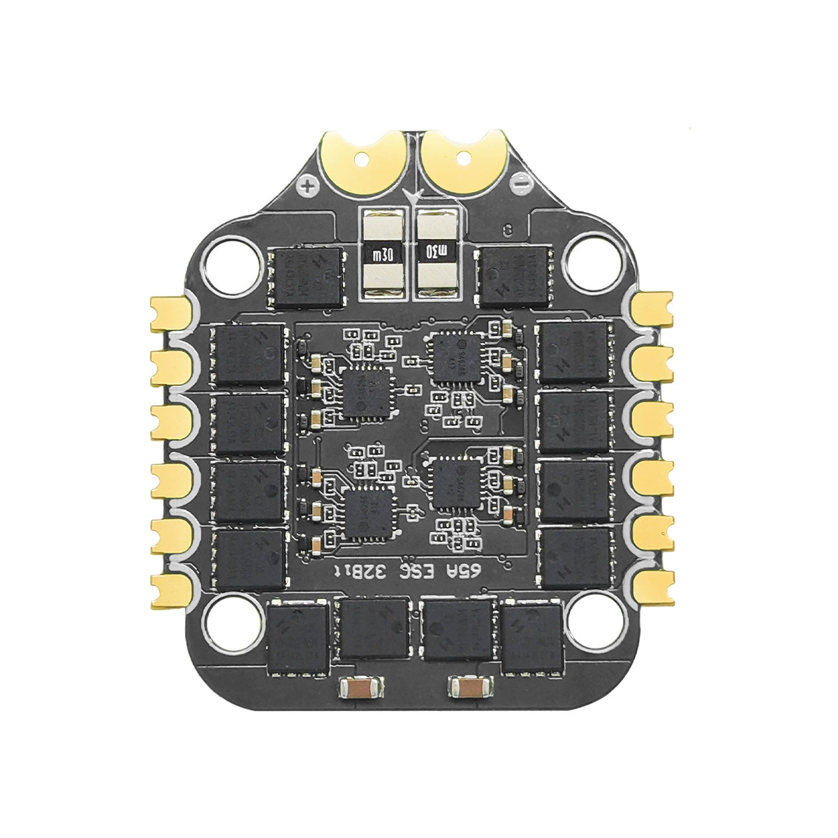Returner 3-6S 32Bit AM32 65A(4IN1) ESC V2 четырехвходовой электромеханический регулятор