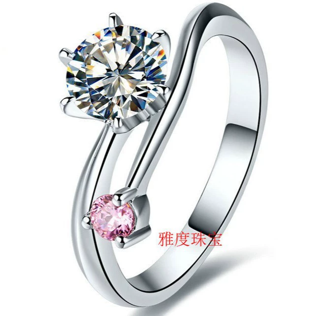 Ювелирное кольцо SONA Hot Love Series Diamonds для женщин в трендовом стиле карбоновые бриллианты